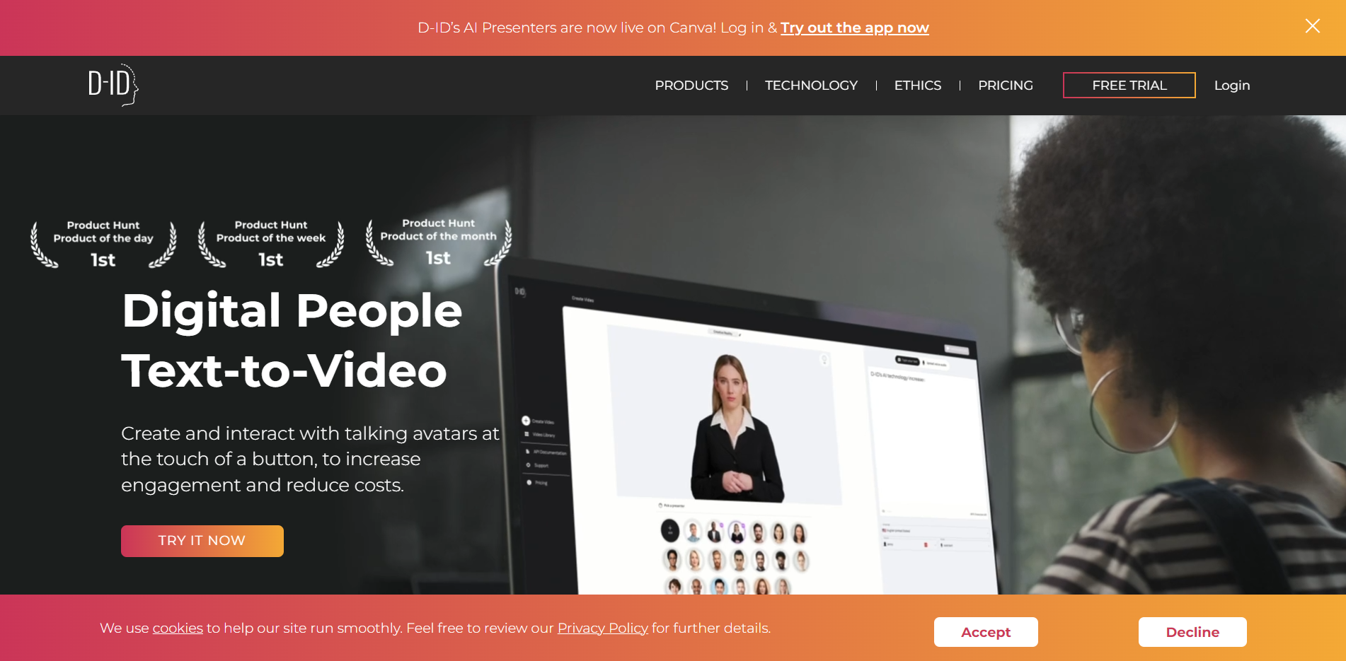 Creative Reality Studio (D-ID)