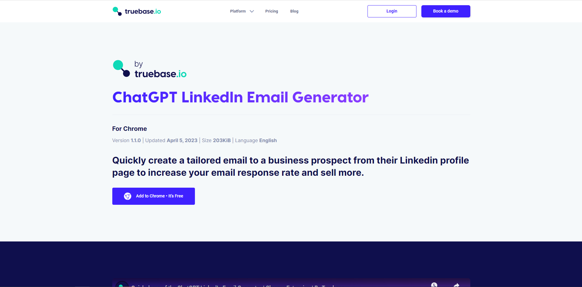 ChatGPT LinkedIn Email Generator