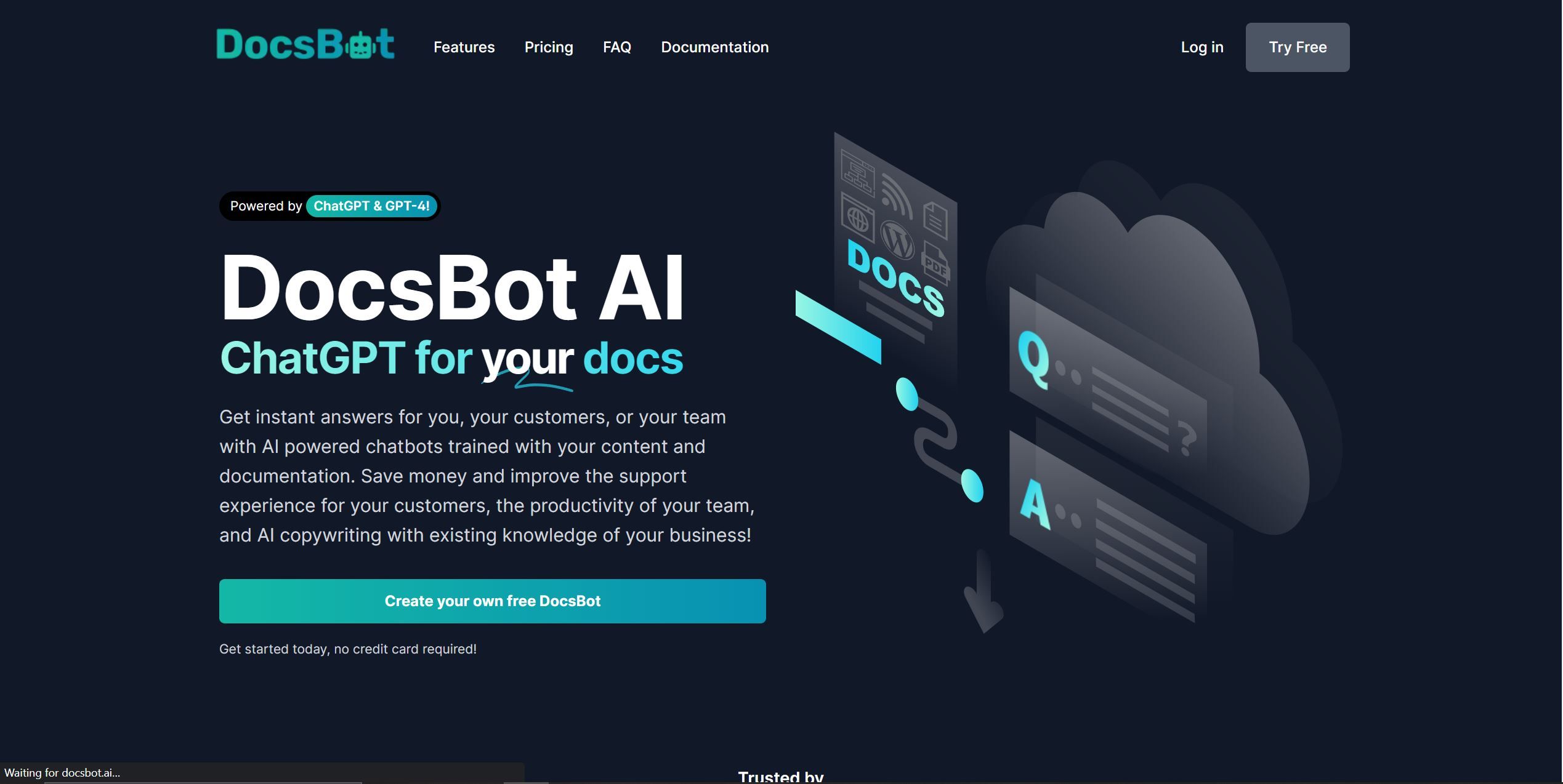DocsBot AI - AI未来百科 - 探索AI的边界与未来！