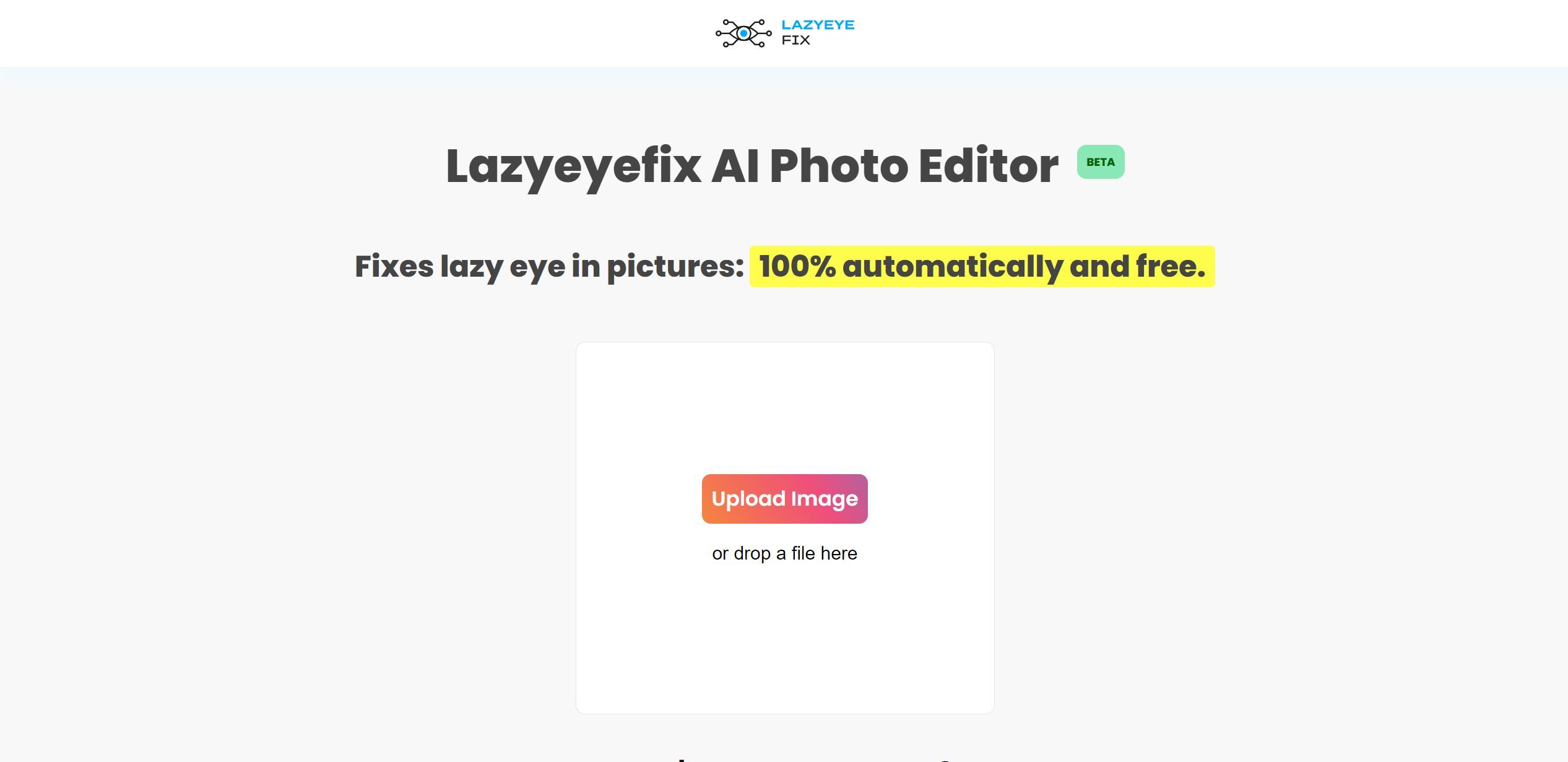 Lazyeyefix Photo Editor
