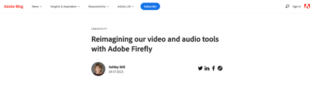 Adob​​e Firefly 萤火虫（测试版）