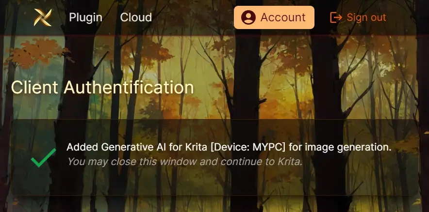 Krita 的生成式 AI中文版插件krita_ai_diffusion-1.29.0