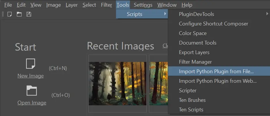 Krita 的生成式 AI中文版插件krita_ai_diffusion-1.29.0
