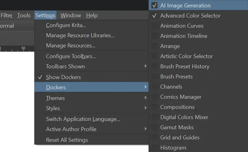 Krita 的生成式 AI中文版插件krita_ai_diffusion-1.29.0