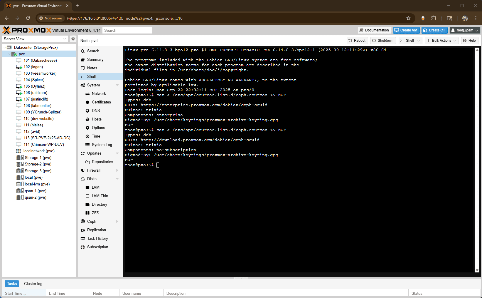 软路由All-in-One备份优化:PVE 8.1.4升级9.1应对WiFi不稳与硬盘坏道经验分享