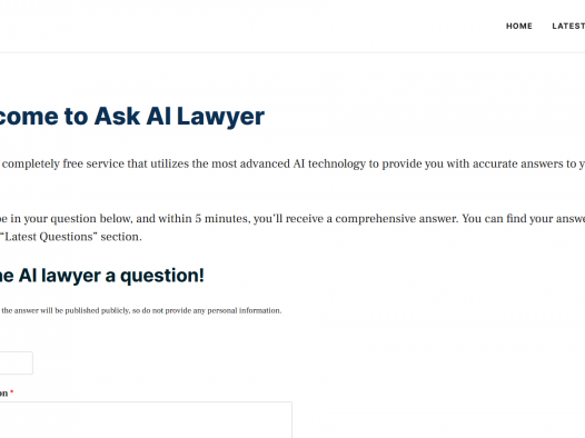 Ask AI Lawyer