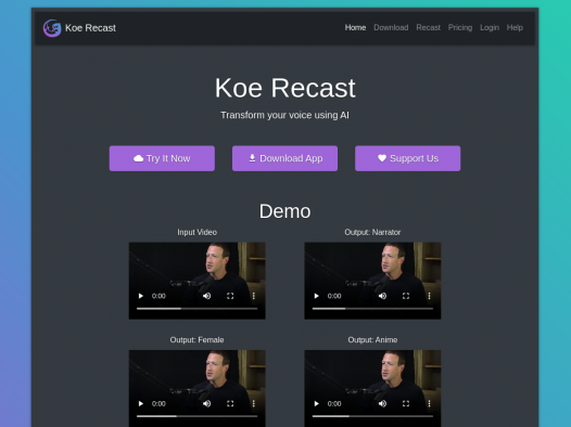Koe Recast