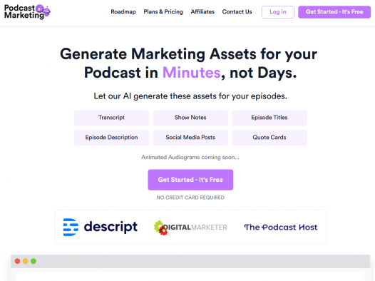 Podcast Marketing AI
