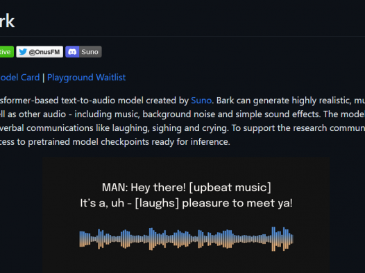 Suno AI Bark