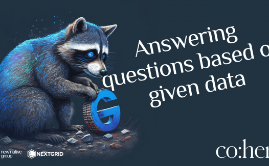 Cohere 教程：根据给定数据回答问题