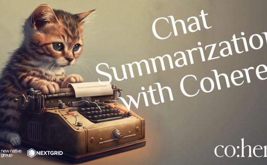 Cohere 教程：使用 Cohere 进行聊天/对话 Summarizer