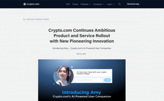 Amy by Crypto.com