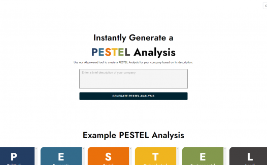 Pestel Analysis