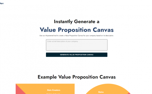 Value Prop Canvas