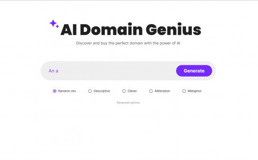AI Domain Genius