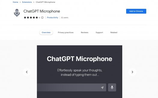 ChatGPT Microphone
