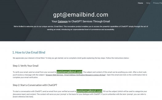 Email Bind