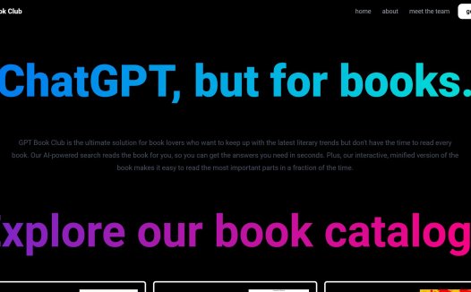 GPT Book Club