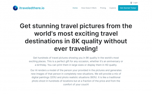 Itraveledthere.io