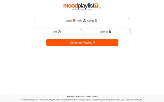 Moodplaylist.com