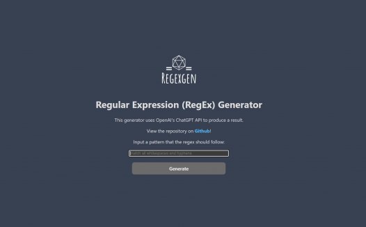 RegEx Generator