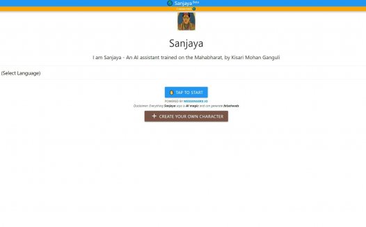 Sanjaya chatbot