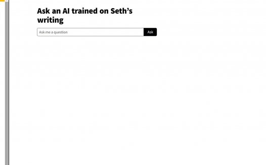 Seths Chatbot