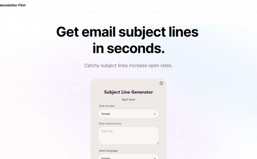 Subject Line Generator