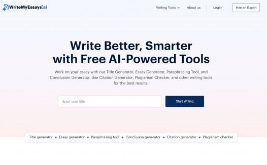 Write My Essays AI