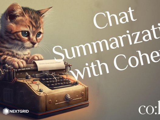 Cohere 教程:使用 Cohere 进行聊天/对话 Summarizer