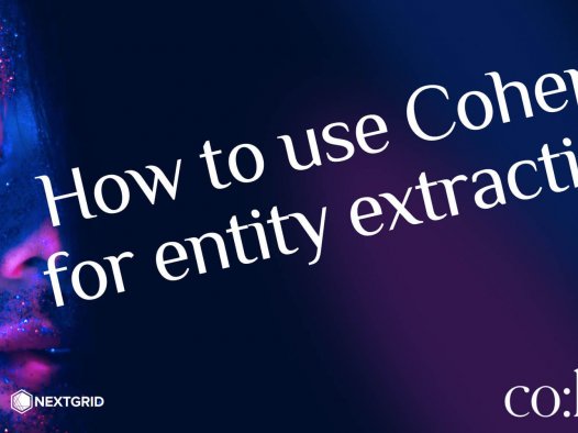 Cohere 教程:实体提取