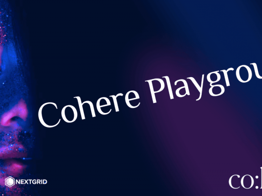 如何使用 Cohere:Cohere 游乐场