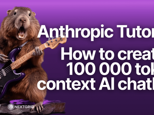 Anthropic tutorial: 如何创建 100 000 代币上下文 AI 聊天机器人