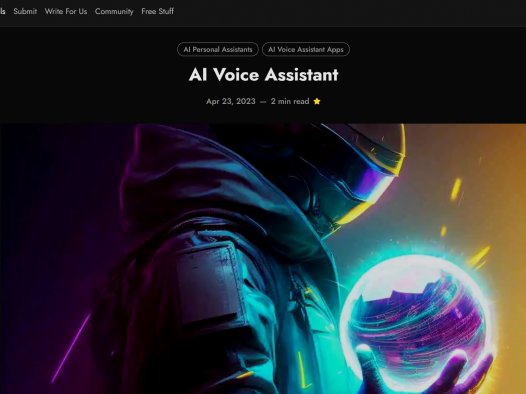 Ai voice assistant