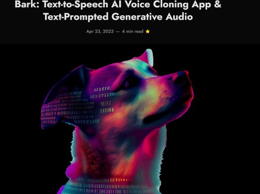 BARK Voice Cloning App