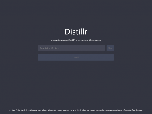 Distillr