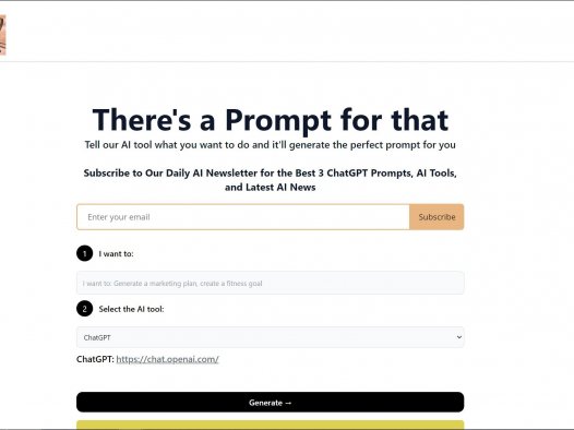 There’s a Prompt for that