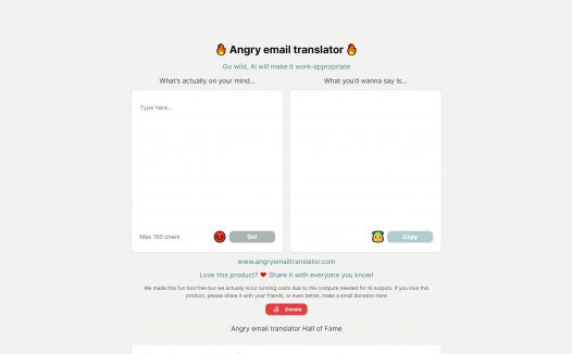 Angry Email Translator
