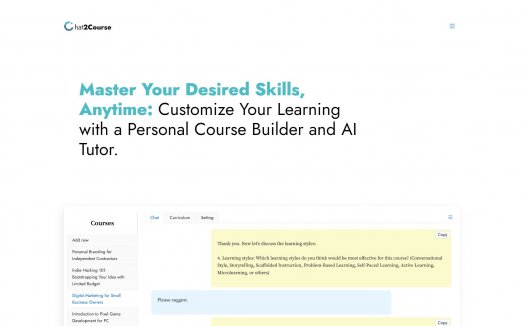 Chat2Course