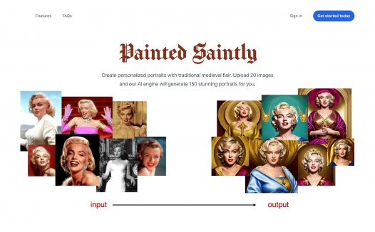 Painted Saintly