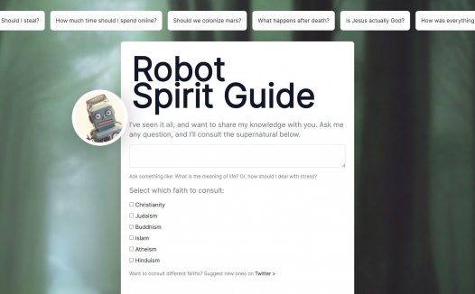 Robot Spirit Guide
