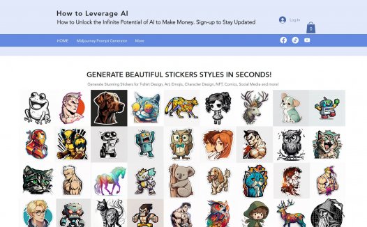 Sticker Prompt Generator