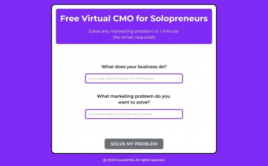 Virtual CMO
