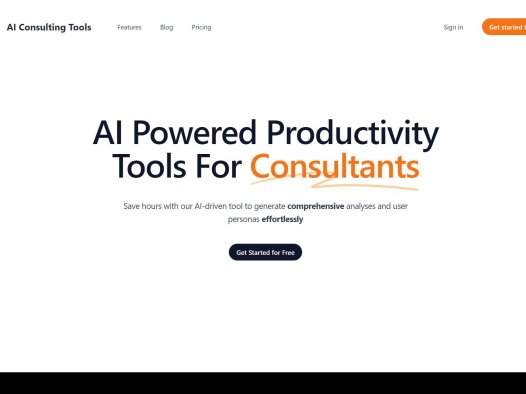 AI Consulting Tools