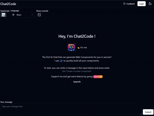 Chat2Code