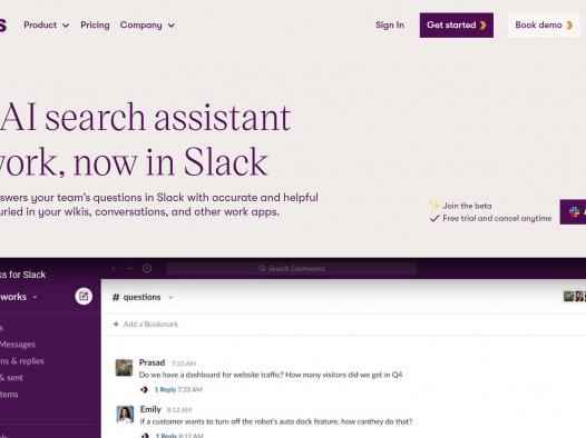 Dashworks for Slack