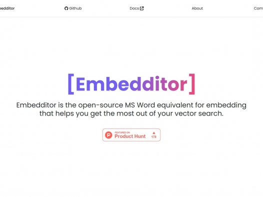 Embedditor