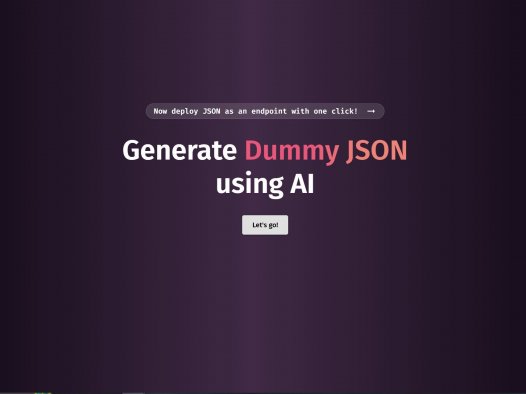 Generate JSON