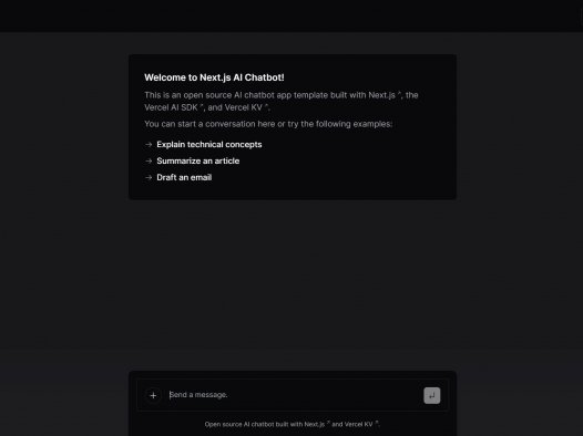 Next.js Chatbot