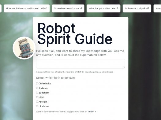 Robot Spirit Guide